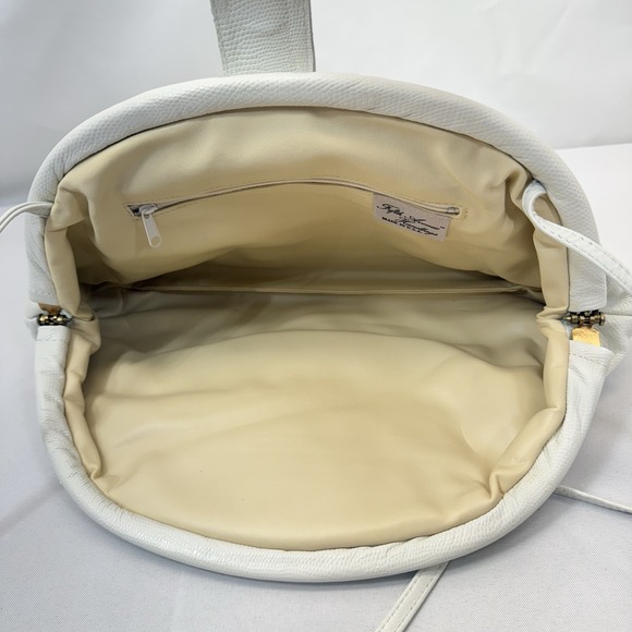 Vintage NWOT Fifth Avenue‎ Purse White Gold Trim Leather Patchwork Shoulder Bag main image 7